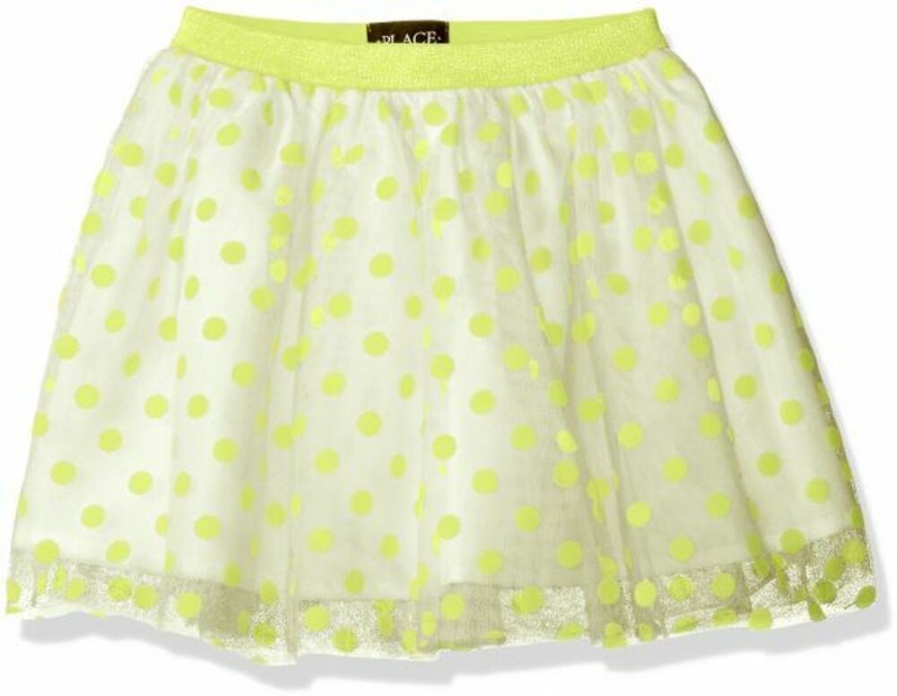 The Children’s Place Neon Polka Dot Skirt S 5/6